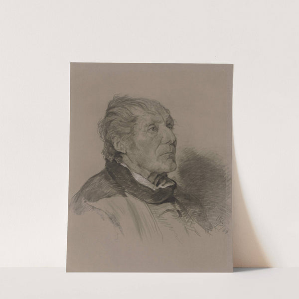 Portrait of an old man (1884) by Louis Eysen