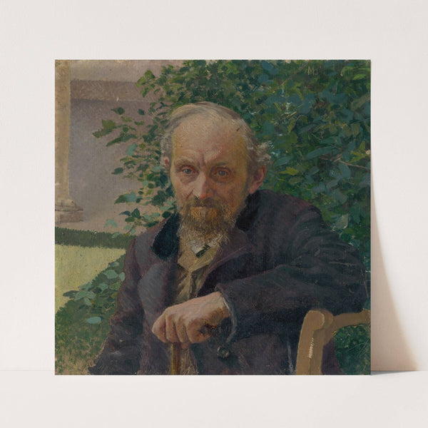 Portrait of an Old Man by Milan Thomka Mitrovský