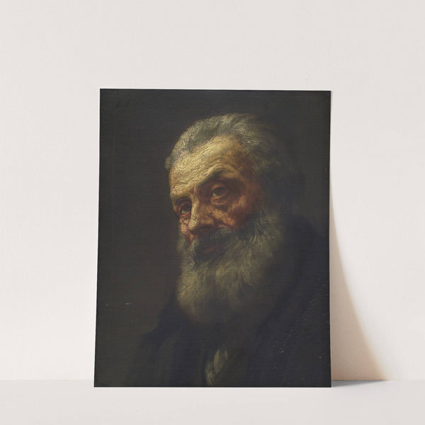 Portrait of an Old Man by Alphonse Legros