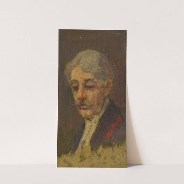 Portrait of an Old Man with Half-Closed Eyes (1930) by Ľudovít Pitthordt