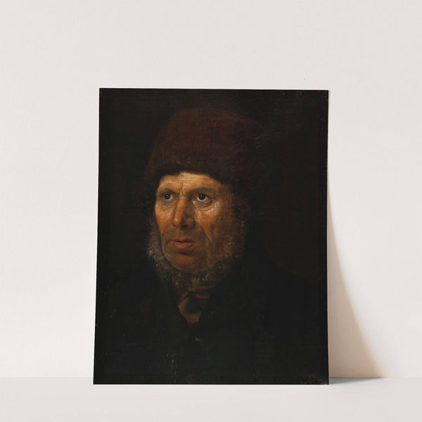 Portrait Of An Old Sailor by Johannes Jensen