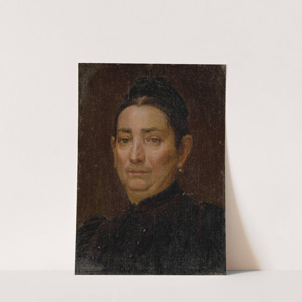 Portrait of an Old Woman by Ferdinand Katona