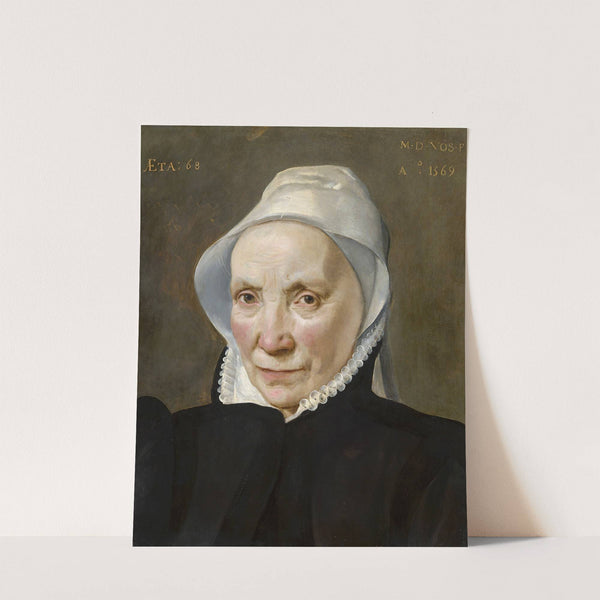 Portrait of an Old Woman by Maerten De Vos