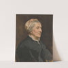 Portrait of an older woman by Edwin Austin Abbey