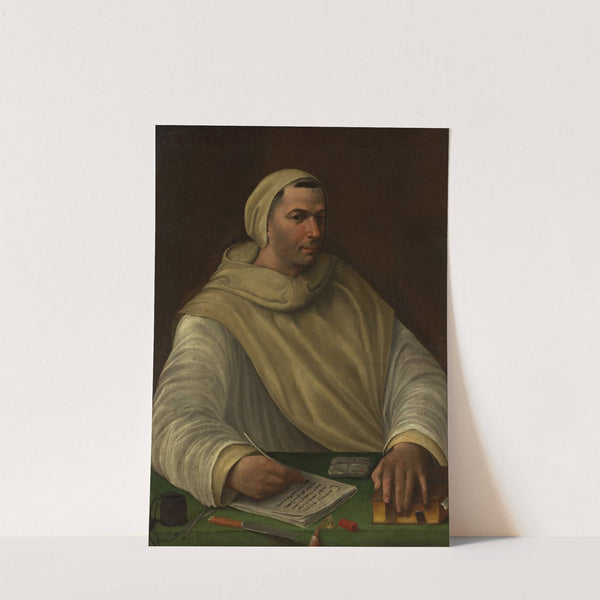 Portrait of an Olivetan Monk by Baldassare Peruzzi