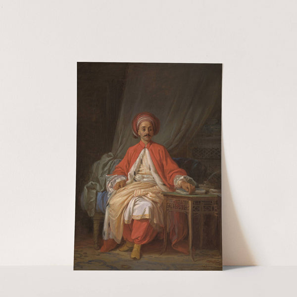 Portrait of an Oriental by Jean-Baptiste Le Prince