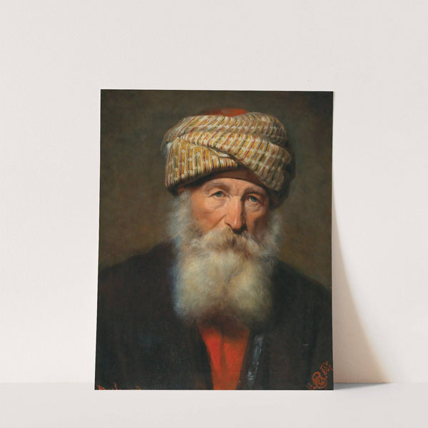 Portrait of an Oriental man by Eduard Charlemont