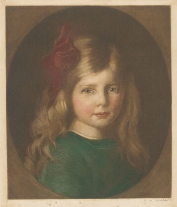 Portrait of an unknown girl