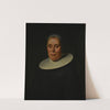 Portrait of an unknown woman by Petrus Schotanus à Sterringa