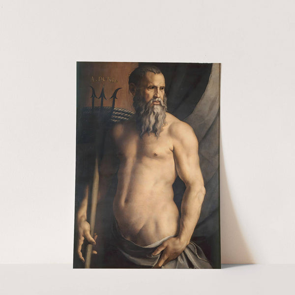 Portrait Of Andrea Doria As Neptune (1550–1555) by Agnolo Bronzino