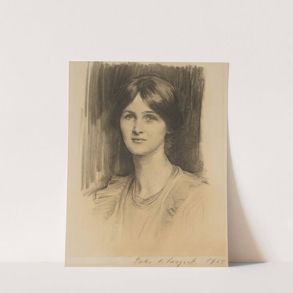 Portrait of Angela McInnes, later Angela Thirkell, granddaughter of Sir Edward Burne-Jones by John Singer Sargent