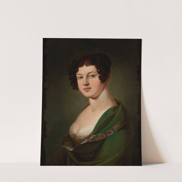 Portrait of Aniela Nowicka née Popławska by Jan Rustem