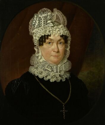 Portrait of Ann Brander (died 1837), Wife of Job Seaburne May (1823) — size preview