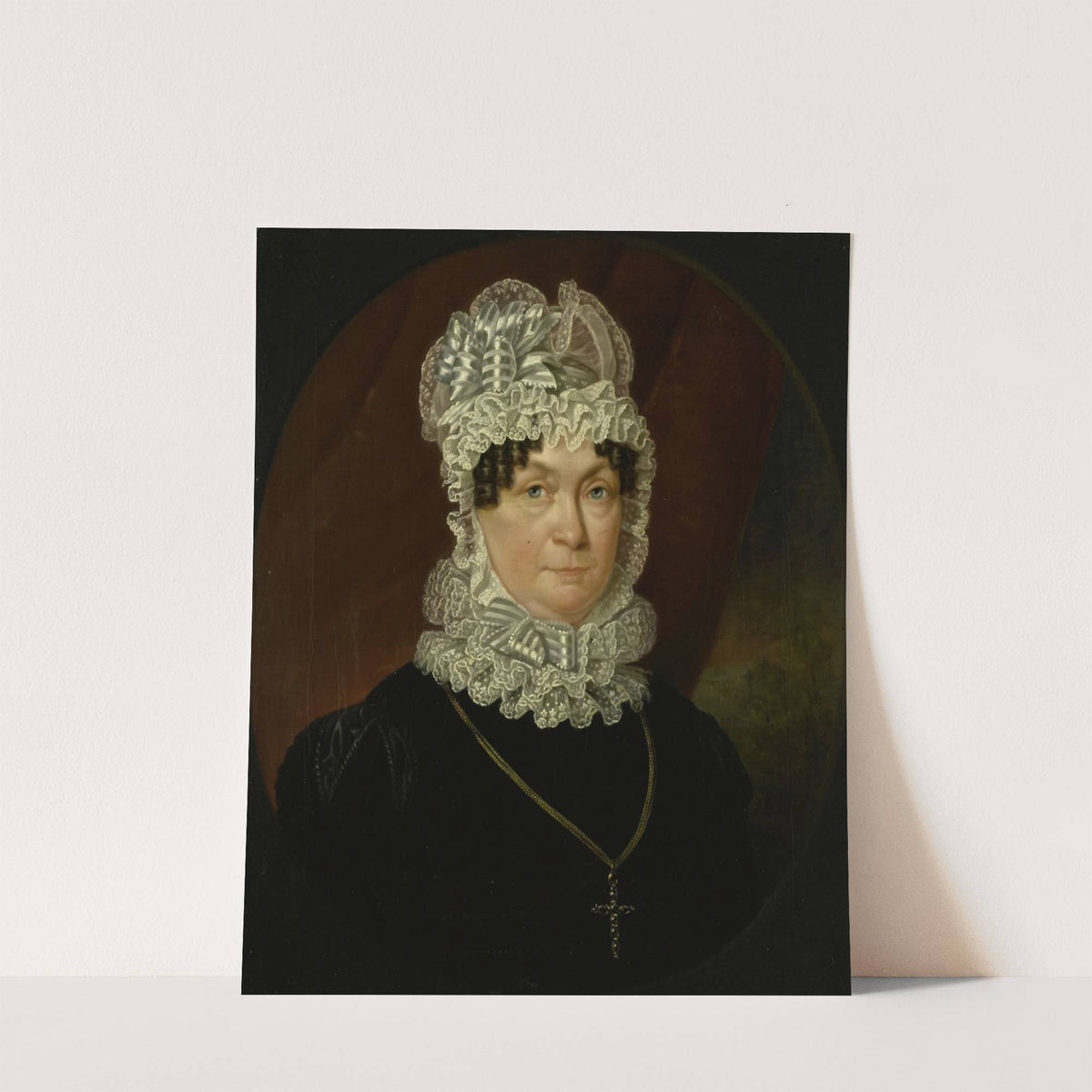Portrait of Ann Brander (died 1837), Wife of Job Seaburne May (1823) by Jan Willem May