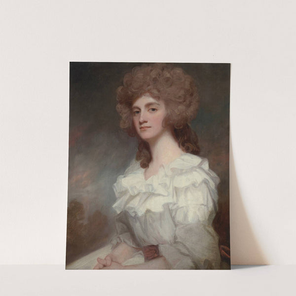 PORTRAIT OF ANN MORLEY BORN BARLOW (C. 1741-1787) by George Romney