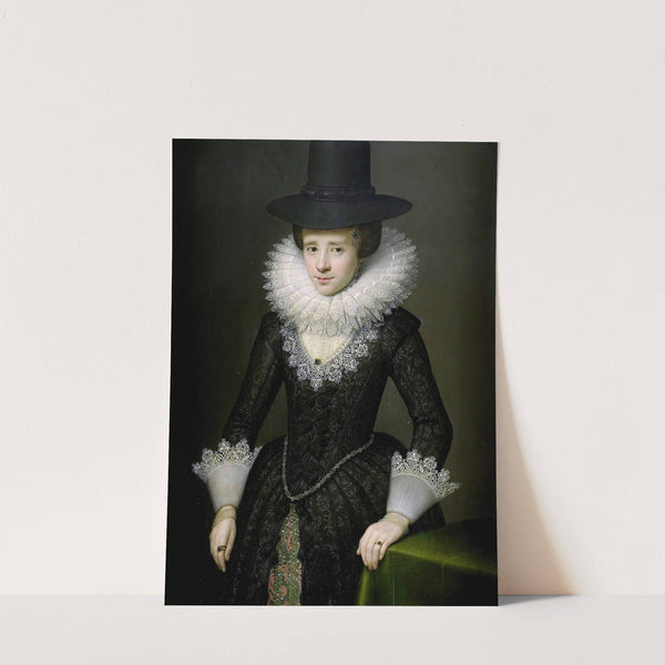 Portrait of Anna Boudaen Courten by Salomon Mesdach