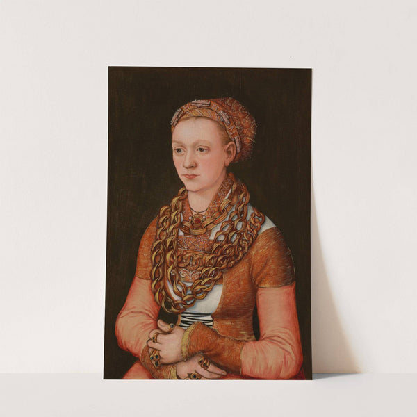 Portrait of Anna Buchner, née Lindacker (c. 1520) by Lucas Cranach the Elder
