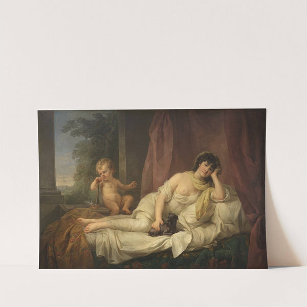 Portrait of Anna Lampel (d. 1800), actress (1801-02) by Marcello Bacciarelli