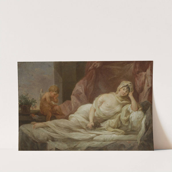 Portrait of Anna Lampel (d. 1800), actress (1800) by Marcello Bacciarelli