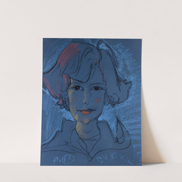 Portrait of Anna Nawrocka by Stanisław Ignacy Witkiewicz