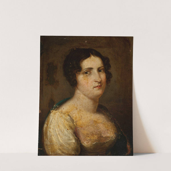 Portrait of Anna née Puczyńska (1789–1868), second wife of Jan Rustem by Jan Rustem