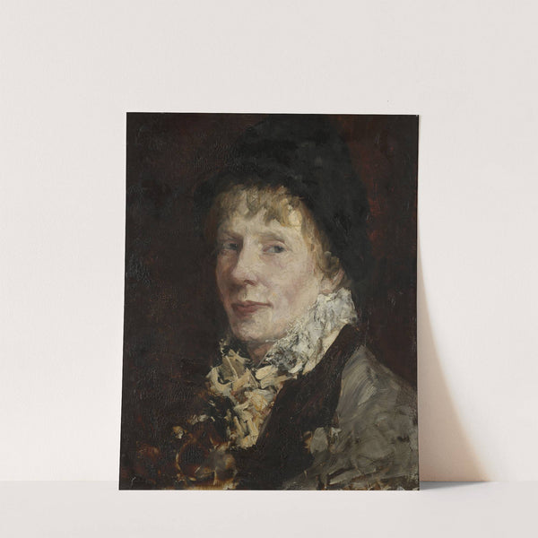 Portrait of Anna Nordgren (1881) by Ernst Josephson