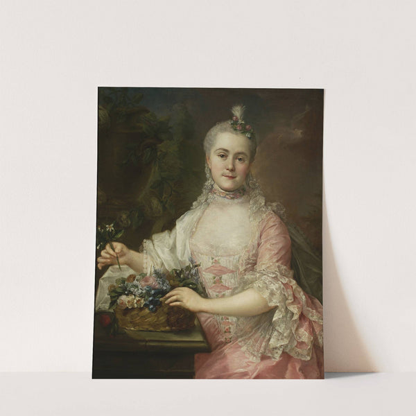 Portrait of Anna Szaniawska née Scypion (1730–1795) (1758) by Marcello Bacciarelli