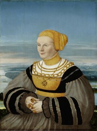 Portrait of Anna von Holzhausen, née Ratzeburg