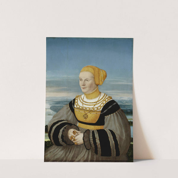 Portrait of Anna von Holzhausen, née Ratzeburg by Conrad Faber von Kreuznach