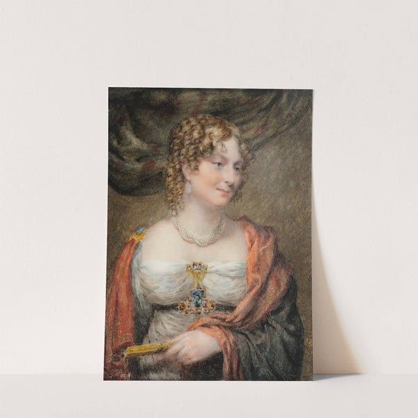 Portrait of Anne Law (née Towry), 1st Lady Ellenborough (c. 1821) by John Linnell