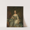 Portrait of Anne of Hanover, Princess Royal and Princess of Orange, Consort of Prince William IV by Johann Valentin Tischbein
