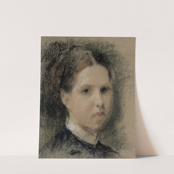 Portrait of Annie Edelfelt (1880 - 1885) by Albert Edelfelt