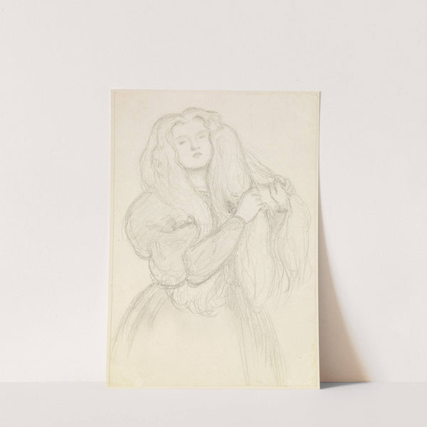 Portrait of Annie Miller (1996) by Dante Gabriel Rossetti