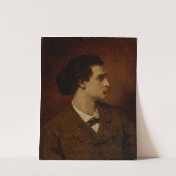 Portrait of Anselm Feuerbach (1876) by Ferdinand Keller