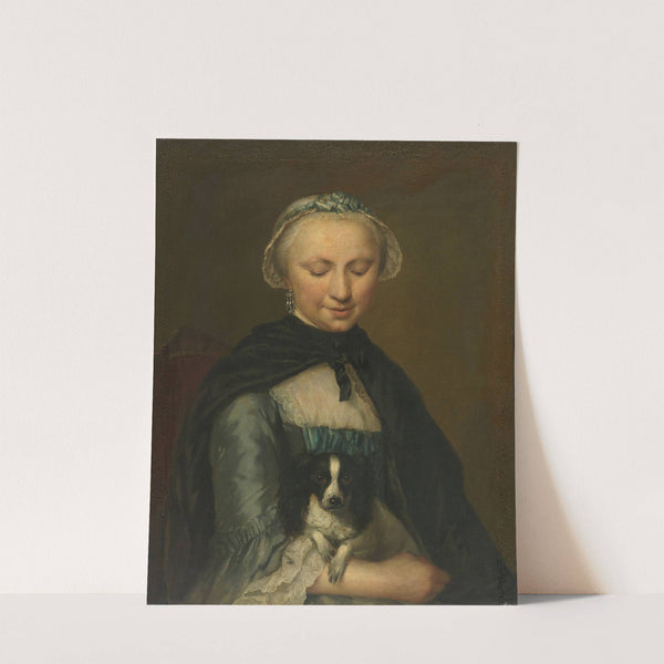 Portrait of Antoinette Métayer, Oldest Sister of Louis Métayer by George van der Mijn