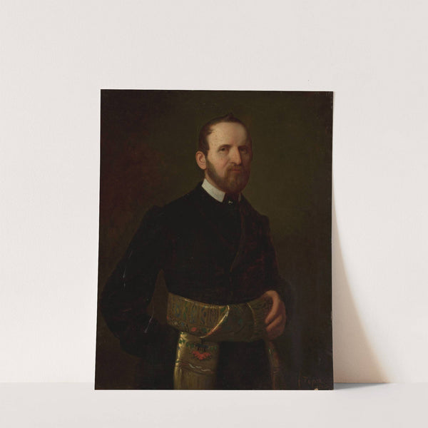 Portrait of Antoni Bałutowski (1864) by Franciszek Tepa