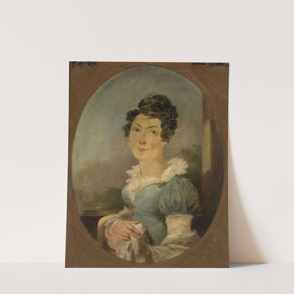 Portrait of Antoni Erazm Makarowicz's wife by Aleksander Ludwik Molinari