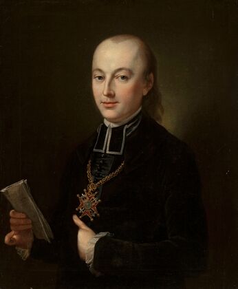 Portrait of Antoni Kruszewski, prelate (1850)