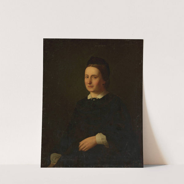 Portrait of Antonina Bałutowska née Massalska (1864) by Franciszek Tepa