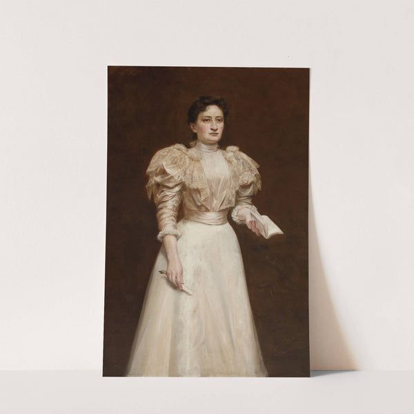 Portrait of Antonina Schmidt by Stanisław Cercha