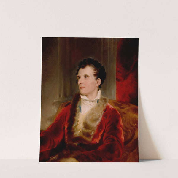 Portrait of Antonio Canova by Sir Thomas Lawrence