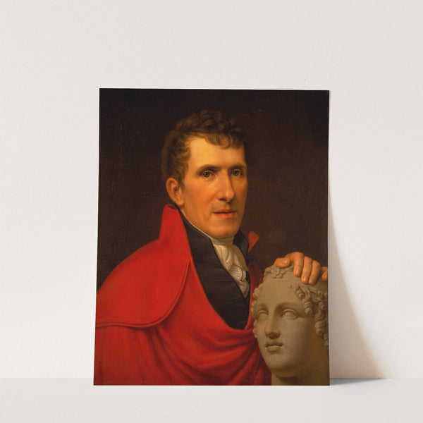 Portrait Of Antonio Canova by Rudolph Suhrlandt