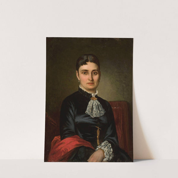 Portrait of Apolonia Anaszkowska by Tytus Maleszewski