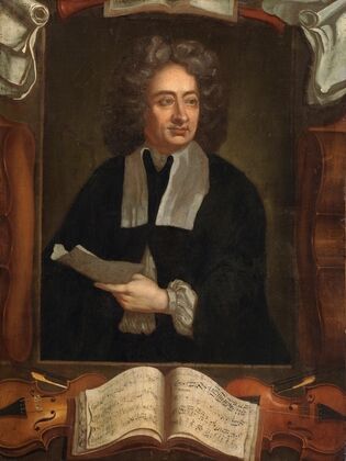Portrait of Arcangelo Corelli (1653-1713), Composer and Violinist — size preview