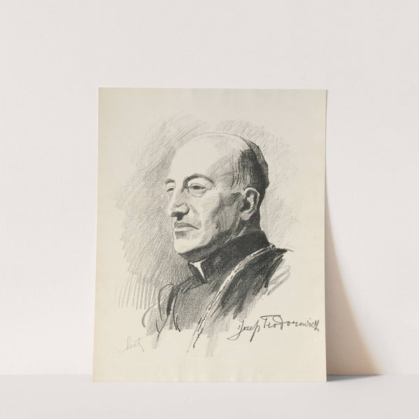 Portrait of Archbishop Józef Teodorowicz (1919) by Stanisław Lentz
