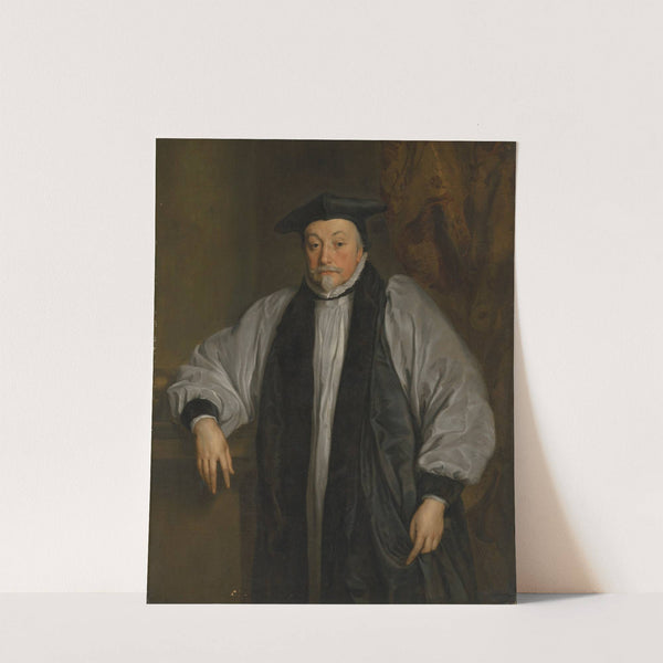 Portrait of Archbishop William Laud (1573-1645) by Follower of Anthony van Dyck