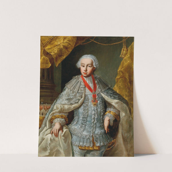 Portrait Of Archduke Leopold (Later Emperor Leopold Ii) by Habsburg Court Painter