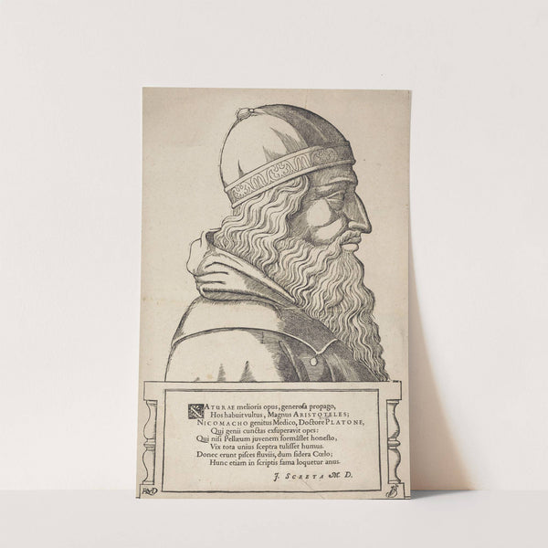 Portrait Of Aristotle by Hans Rudolf Manuel