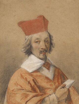 Portrait of Armand-Jean du Plessis, Cardinal de Richelieu