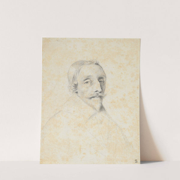 Portrait of Armand Jean du Plessis, Duke and Cardinal de Richelieu (1642) by Claude Mellan